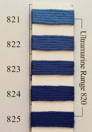 Needlepoint  821.    Ultramarine