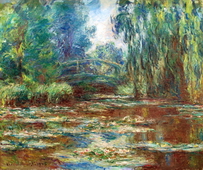 Water Lily Pond and Bridge, 1905
