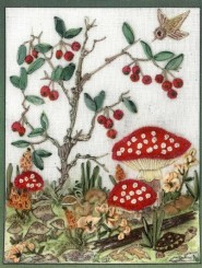 Дерево с ягодами. Коллекция Миниатюры