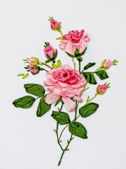 Античная роза. Коллекция Натуральный шелк