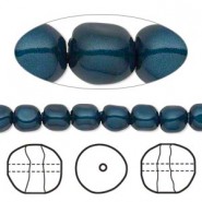 Жемчужина 600 - 8 мм, Цвет синий темный - petrol