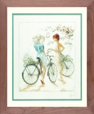 Велосипедистки (Girls on Bicycle). Коллекция Romantic. 33788