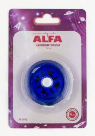 Сантиметр - рулетка синяя ALFA